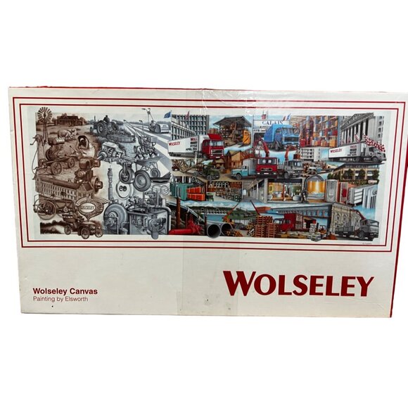 Wolseley Canvas Jigsaw Puzzle by Elsworth 748 Piece 32 x 12 Autos Transportation - Picture 6 of 6